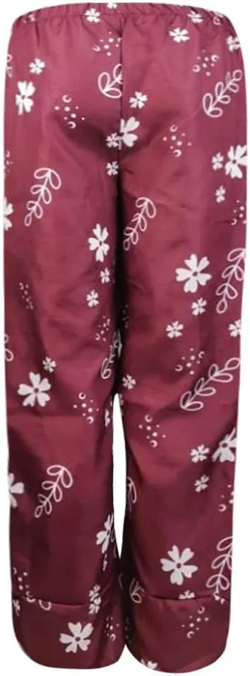 4X Yoga Pant Linen Pants Women Pants Casual Cropped Baggy Trousers Elastic Waisted Yoga Comfy Loose