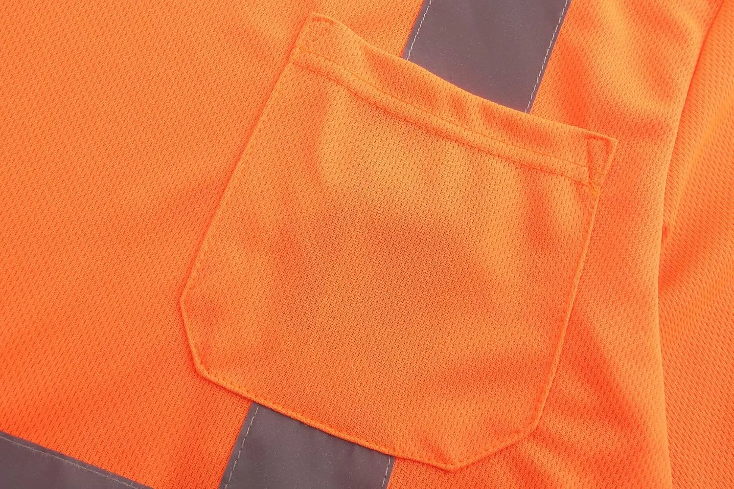 A-SAFETY Safety Shirt,High Visibility Work T Shirt Long Short Sleeve Class 3 (XS-6XL)