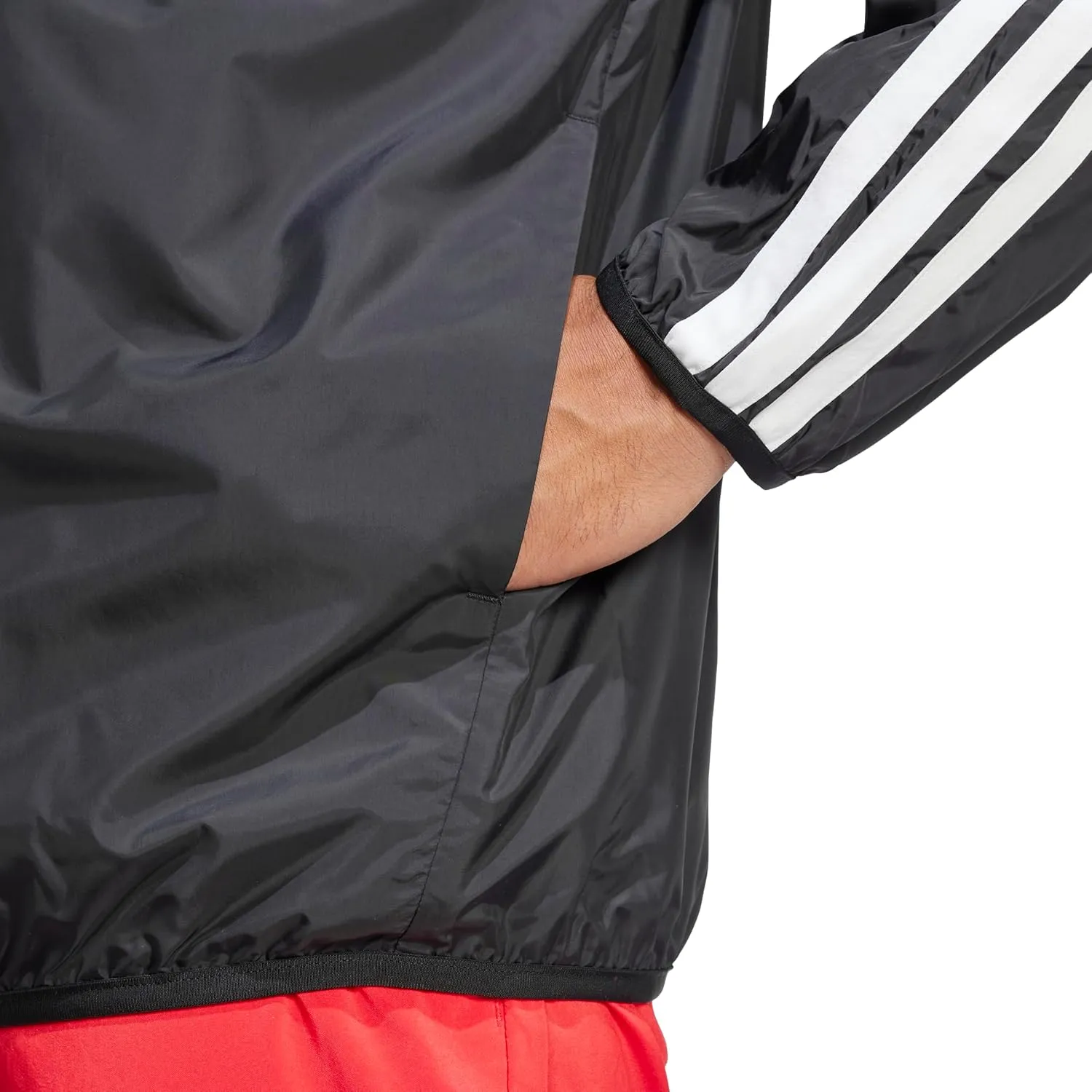 adidas Men's Essentials 3-Stripes Windbreaker