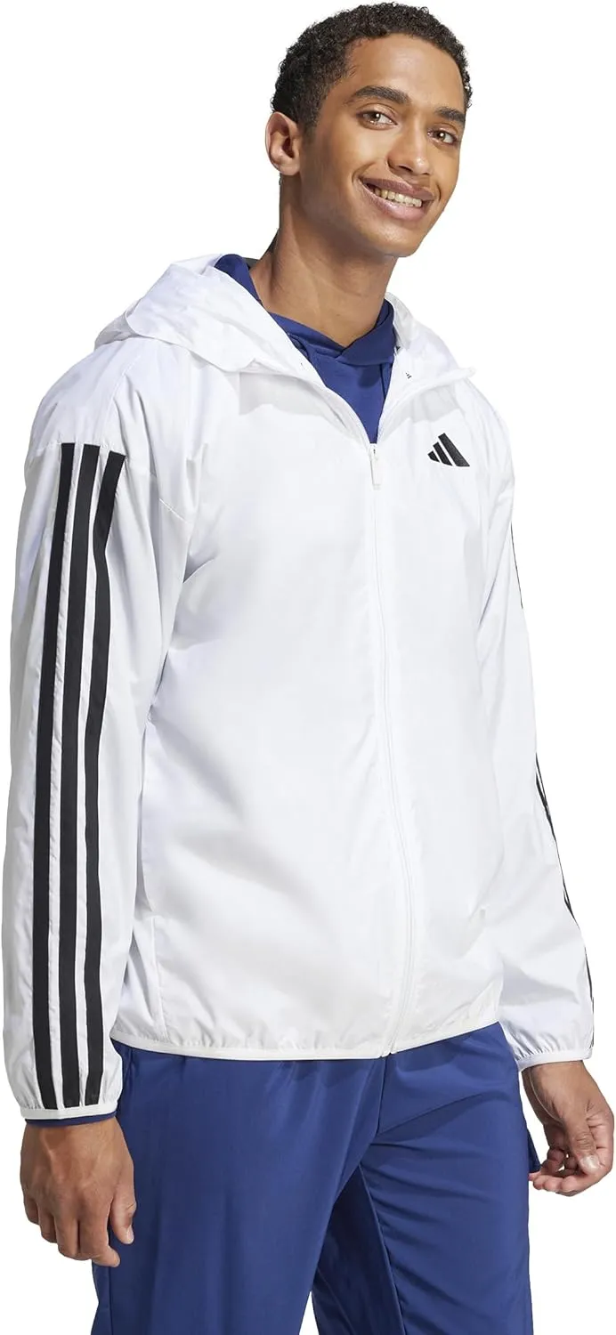 adidas Men's Essentials 3-Stripes Windbreaker