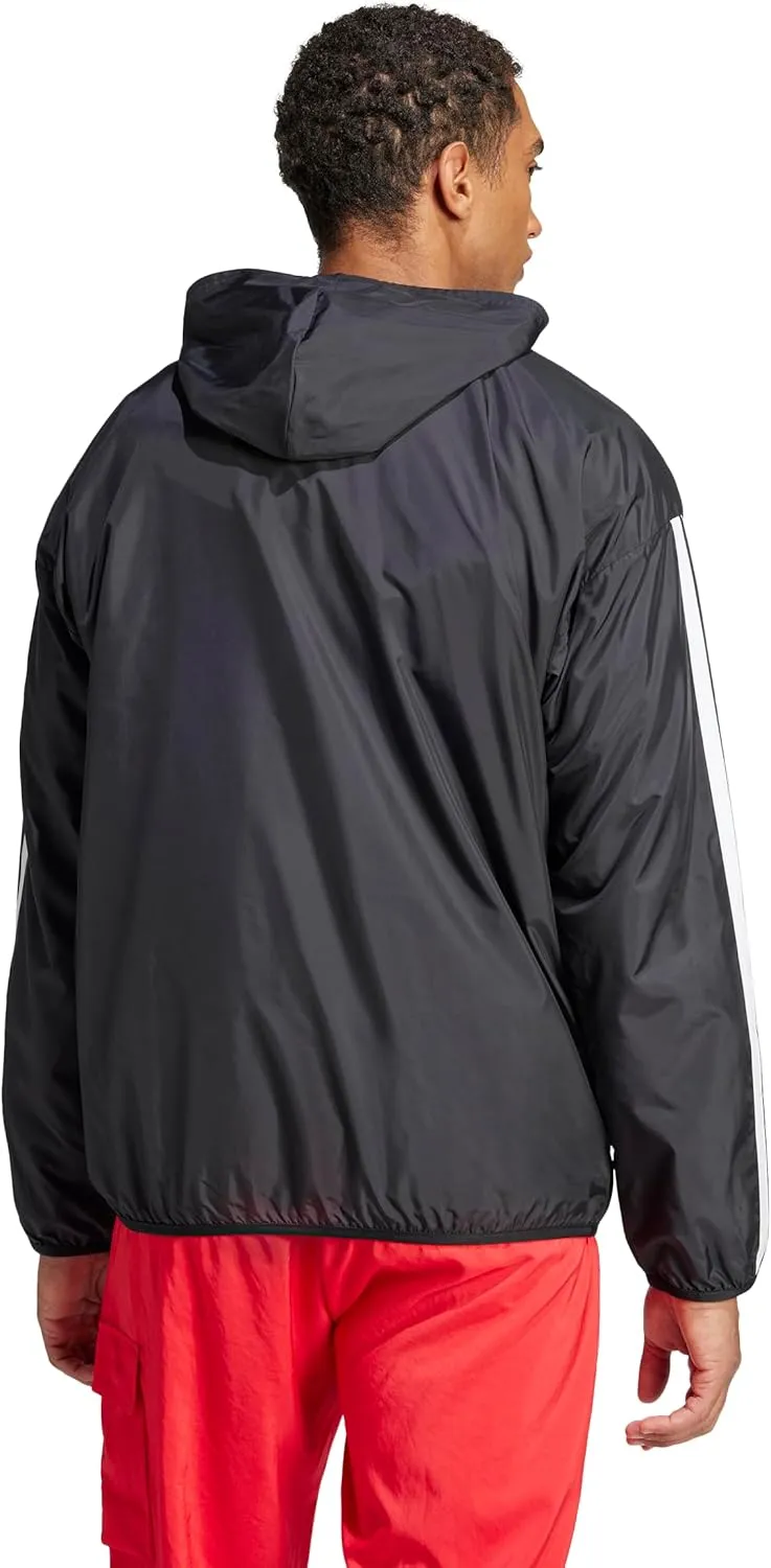 adidas Men's Essentials 3-Stripes Windbreaker