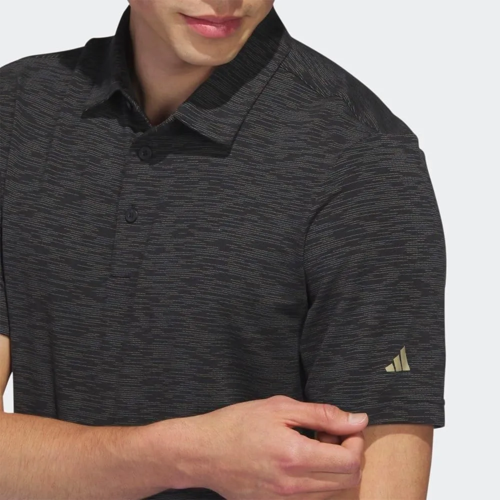 adidas Men's Space Dye Golf Polo Shirt