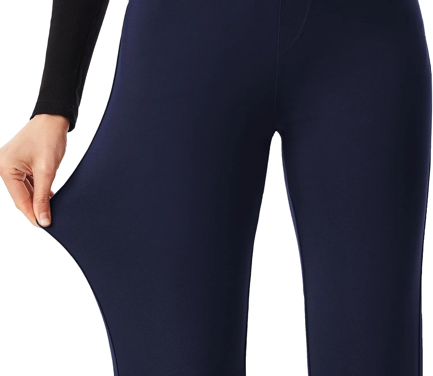 AFITNE Women's Yoga Dress Pants 2025 Spring Stretchy Work Slacks Straight Leg Business Office Casual Pants