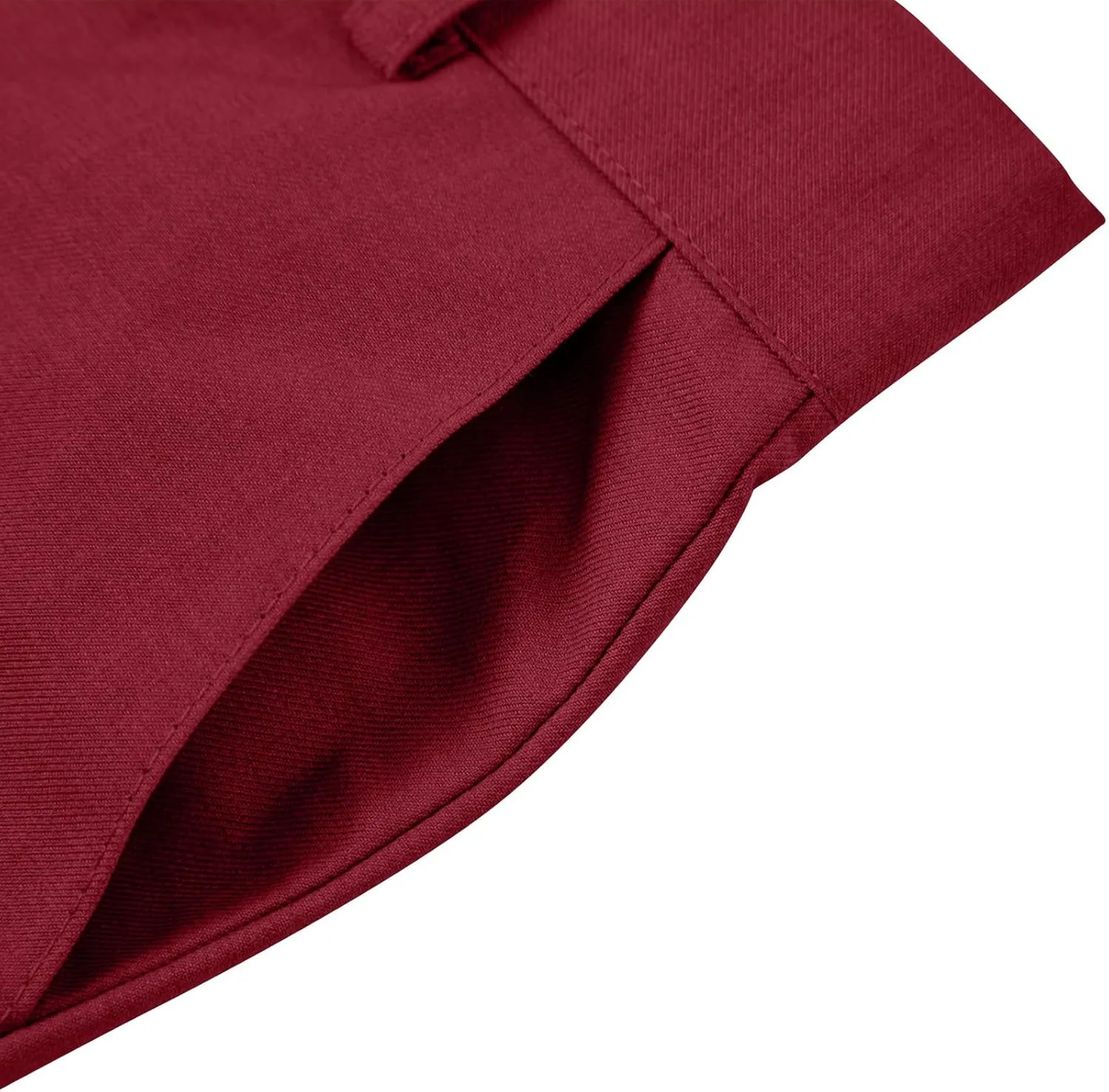 Boys Dress Pants for Kids Flat Front School Uniform Slacks Pants with Adjustable Waist