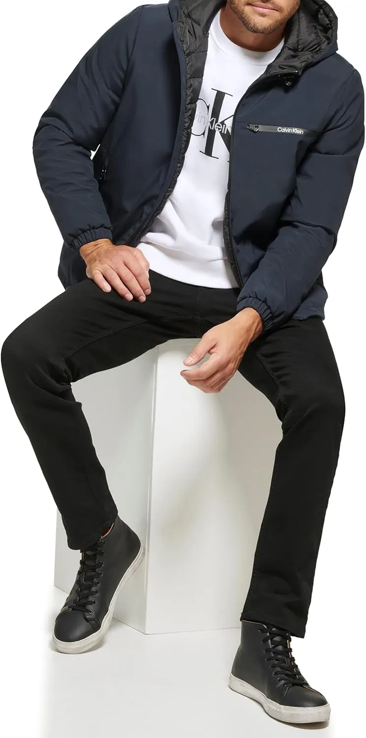 Calvin Klein Men's Hooded Windbreaker