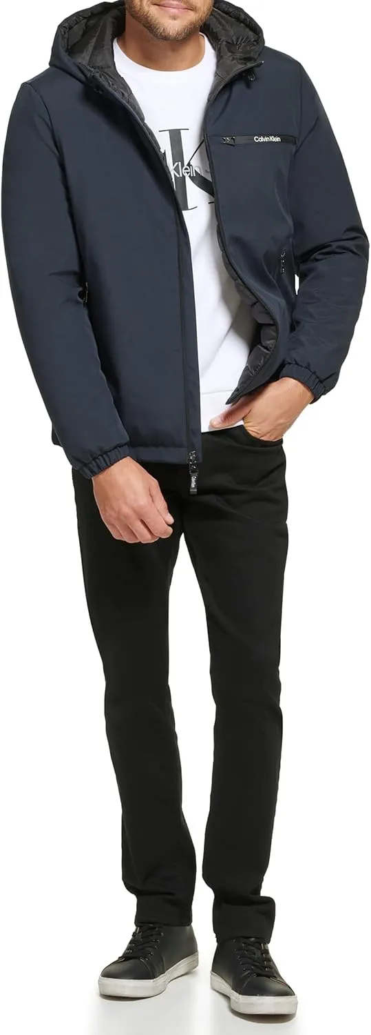 Calvin Klein Men's Hooded Windbreaker