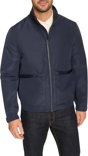 Cole Haan Men's Short Sleeve Self Packable Windbreaker