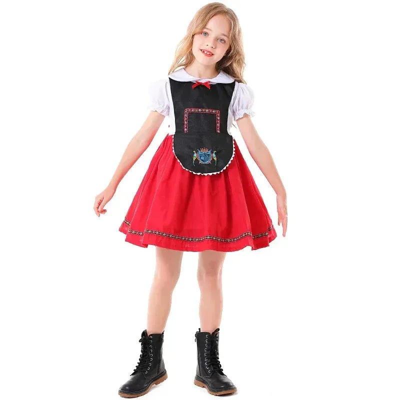 Colorful Oktoberfest Kid Fun Dresses