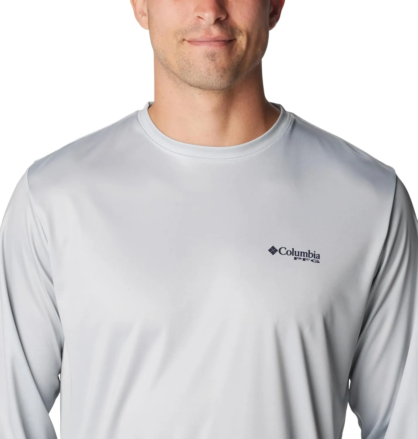 Columbia Men's Terminal Tackle PFG Fins and Stripes Long Sleeve