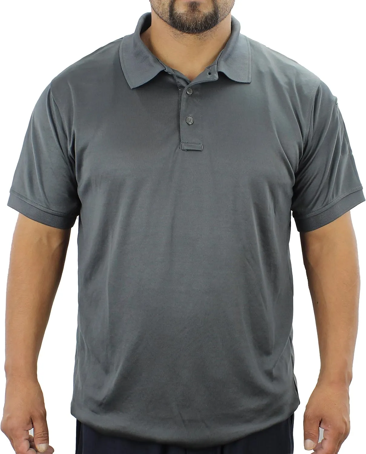 First Class Men's Tactical Performance Polo Shirt, Moisture Wicking, Quick Dry, Lightweight, Short Sleeve Polo Shirt