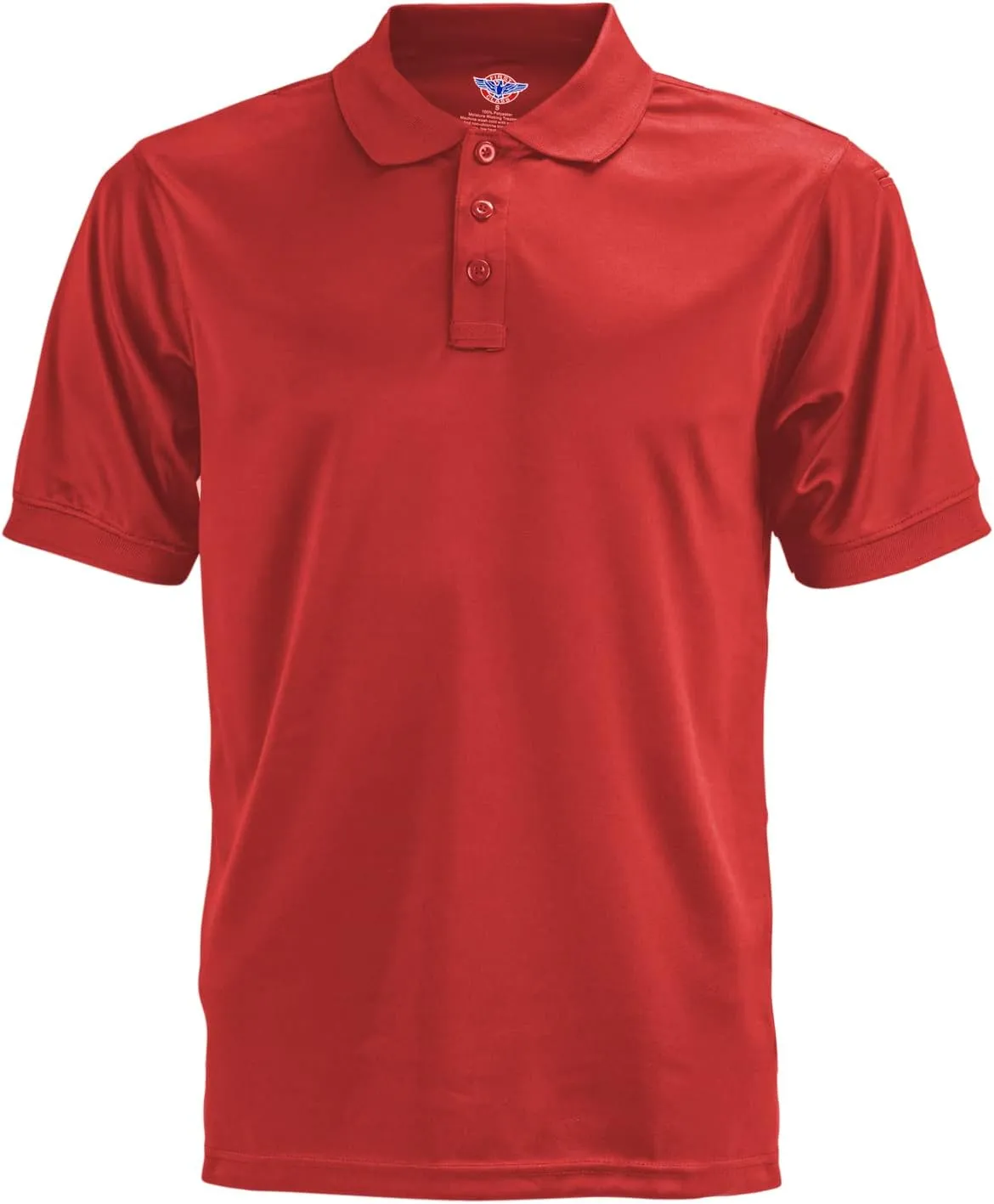 First Class Men's Tactical Performance Polo Shirt, Moisture Wicking, Quick Dry, Lightweight, Short Sleeve Polo Shirt