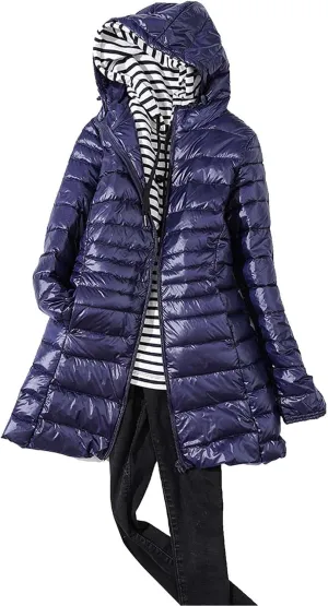 Fluffy Padded Jacket Winter Coat Heated Jacket for Women Solid Fleece Jacket Warmth Tops 2024 Comfort Zipper Slimming