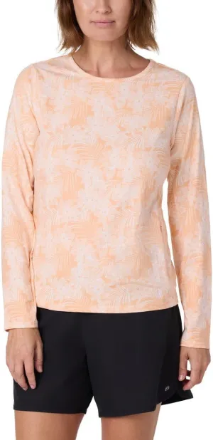 HANG TEN Women's Long Sleeve Shirt - Lightweight Quick Dry Rash Guard - Sun Protection Shirt - Beach - Hiking - Outdoor