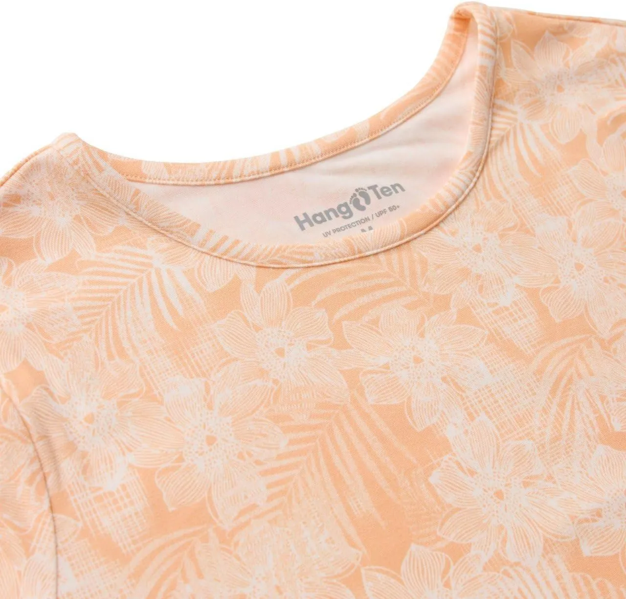 HANG TEN Women's Long Sleeve Shirt - Lightweight Quick Dry Rash Guard - Sun Protection Shirt - Beach - Hiking - Outdoor