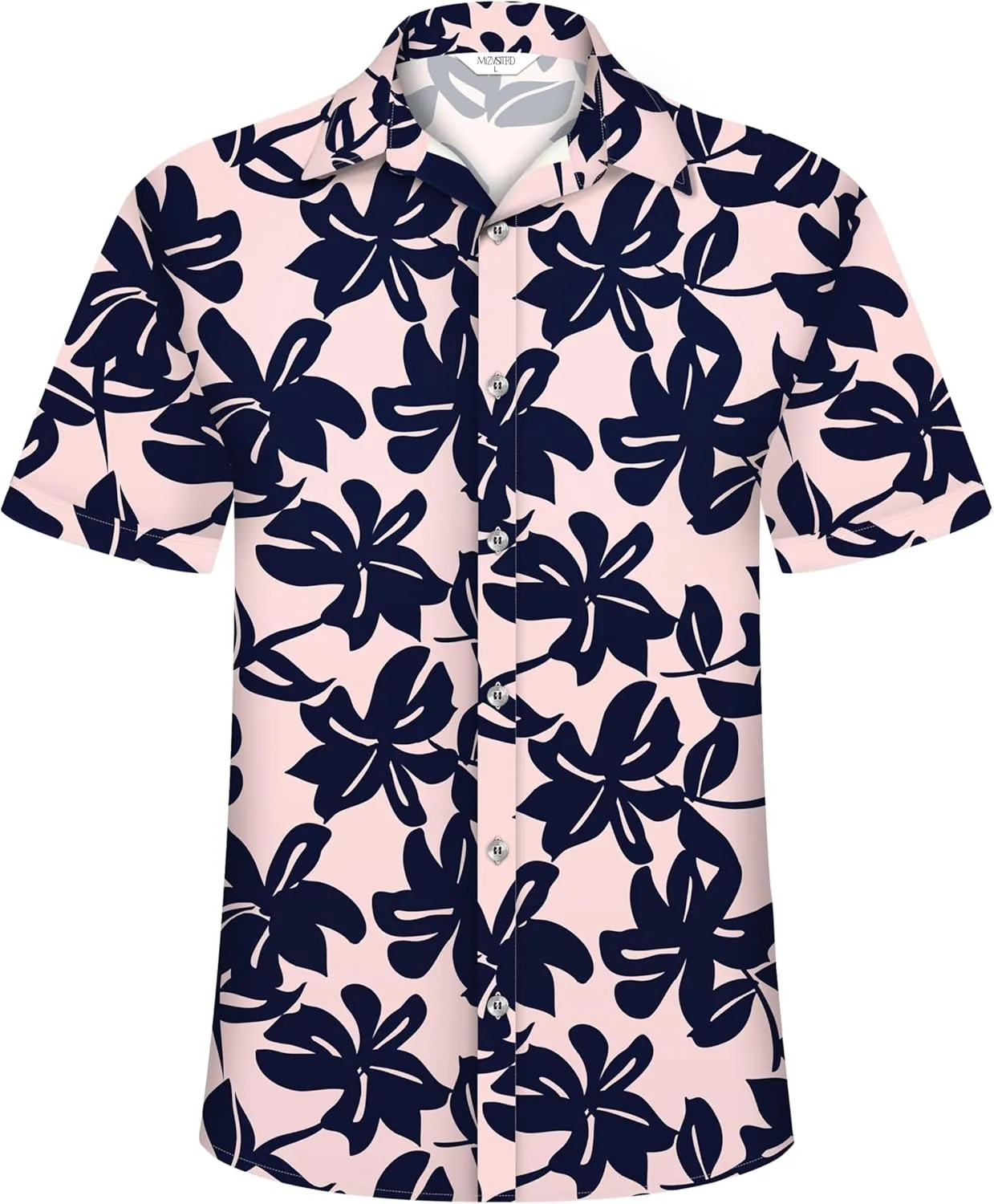 Hawaiian Shirt for Men, Mens Tropical Shirts Short Sleeve, Summer Button Down Vacation Outfits
