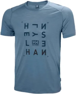 Helly-Hansen HH Durawool Graphic T-Shirt for Men - Premium Sportswear Tee | Durable, Breathable, Quick-Dry Fabric