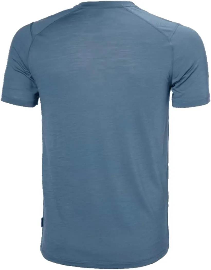 Helly-Hansen HH Durawool Graphic T-Shirt for Men - Premium Sportswear Tee | Durable, Breathable, Quick-Dry Fabric