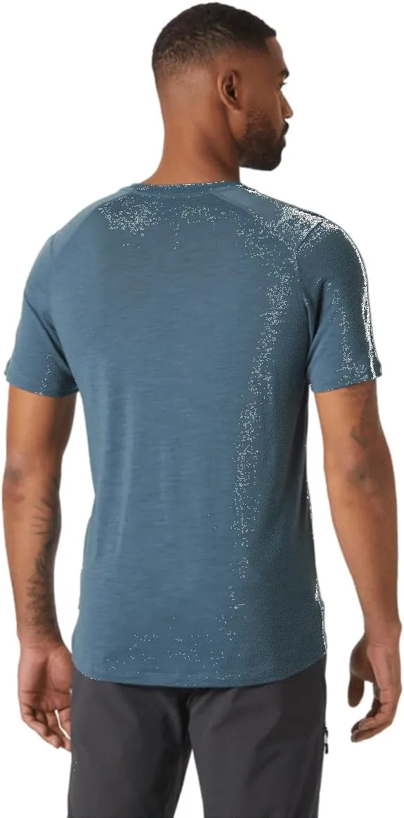 Helly-Hansen HH Durawool Graphic T-Shirt for Men - Premium Sportswear Tee | Durable, Breathable, Quick-Dry Fabric