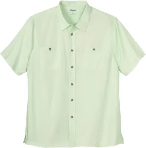 KingSize Men's Big & Tall Short-Sleeve Pocket Sport Shirt