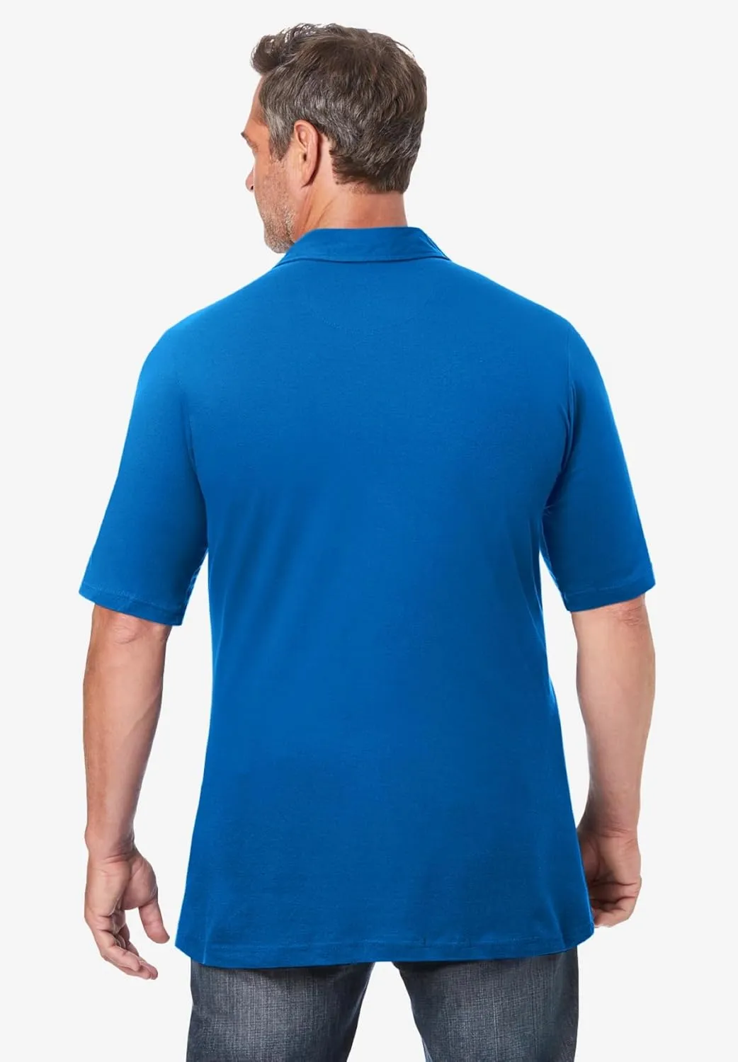KingSize Men's Big & Tall Shrink-Less Lightweight Polo