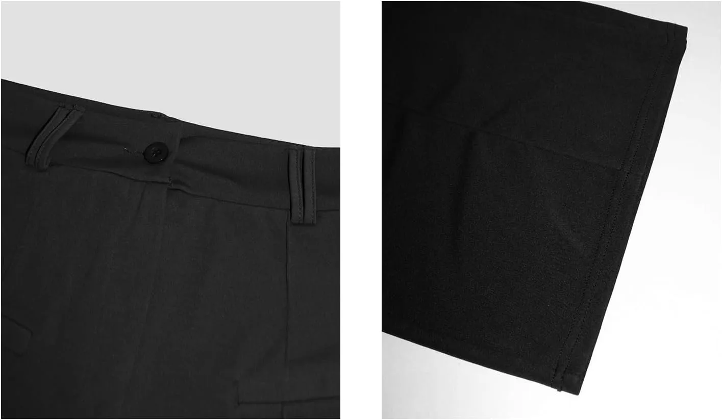 LAJIOJIO Wide Leg Dress Pants for Women Dressy Business Casual High Waisted Straight Leg Work Office Trousers Slacks