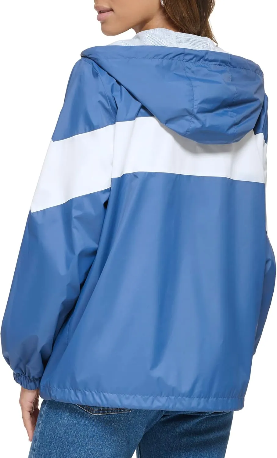 Levi's Women's Nylon Color Block Windbreaker