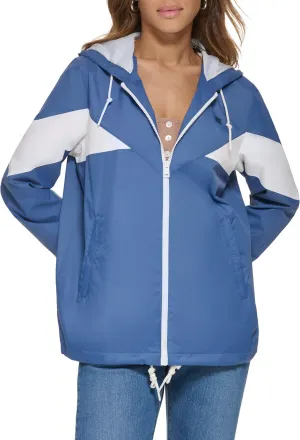 Levi's Women's Nylon Color Block Windbreaker