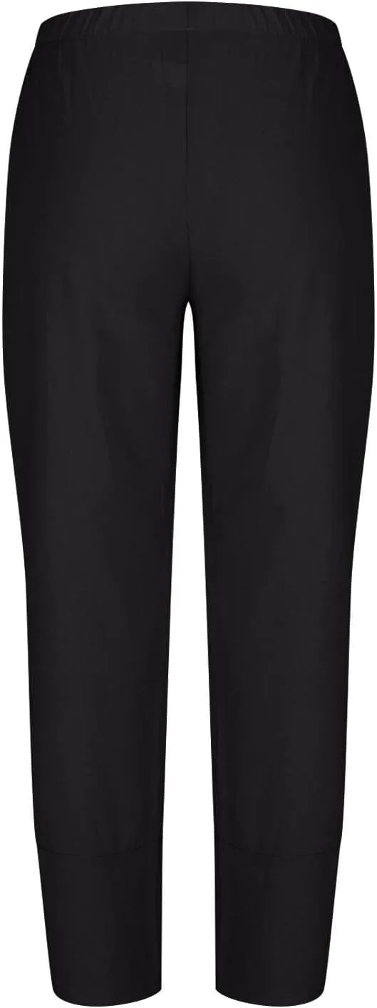 Linen Pants for Women Pleated Womens Summer Pants with Pockets Casual Elastic Waist Lantern Slacks Loose Fit Trousers