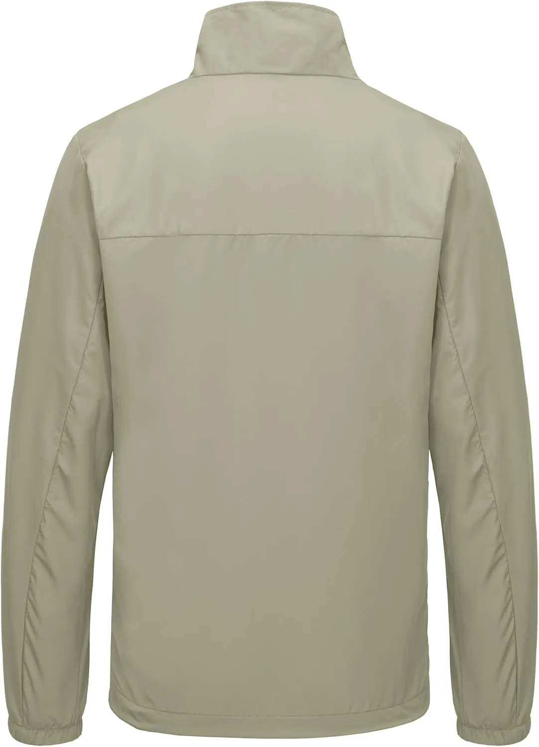 Little Donkey Andy Mens Lightweight Breathable Windbreaker Golf Jacket UPF50  Windproof Outdoor Running Coat