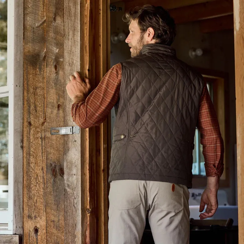 Loudoun Quilted Vest (Black Olive)