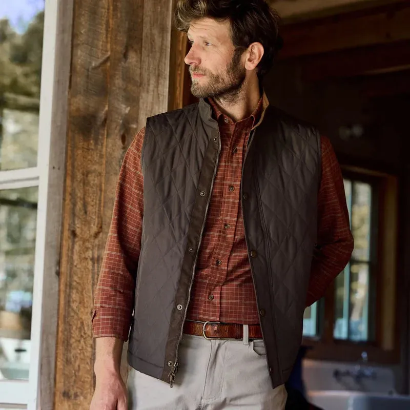 Loudoun Quilted Vest (Black Olive)