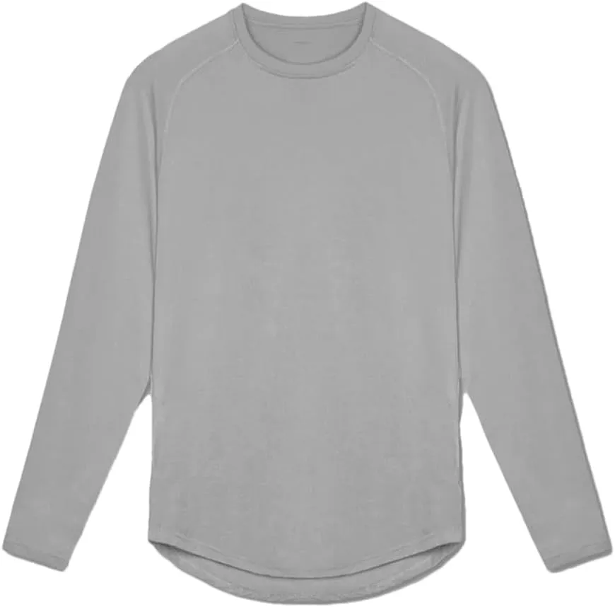 Men Elasticity Tight Long Sleeve Quick Dry T-Shirt Fitness Sport Shirt Gym Bodybuilding Workout Muscle Tops