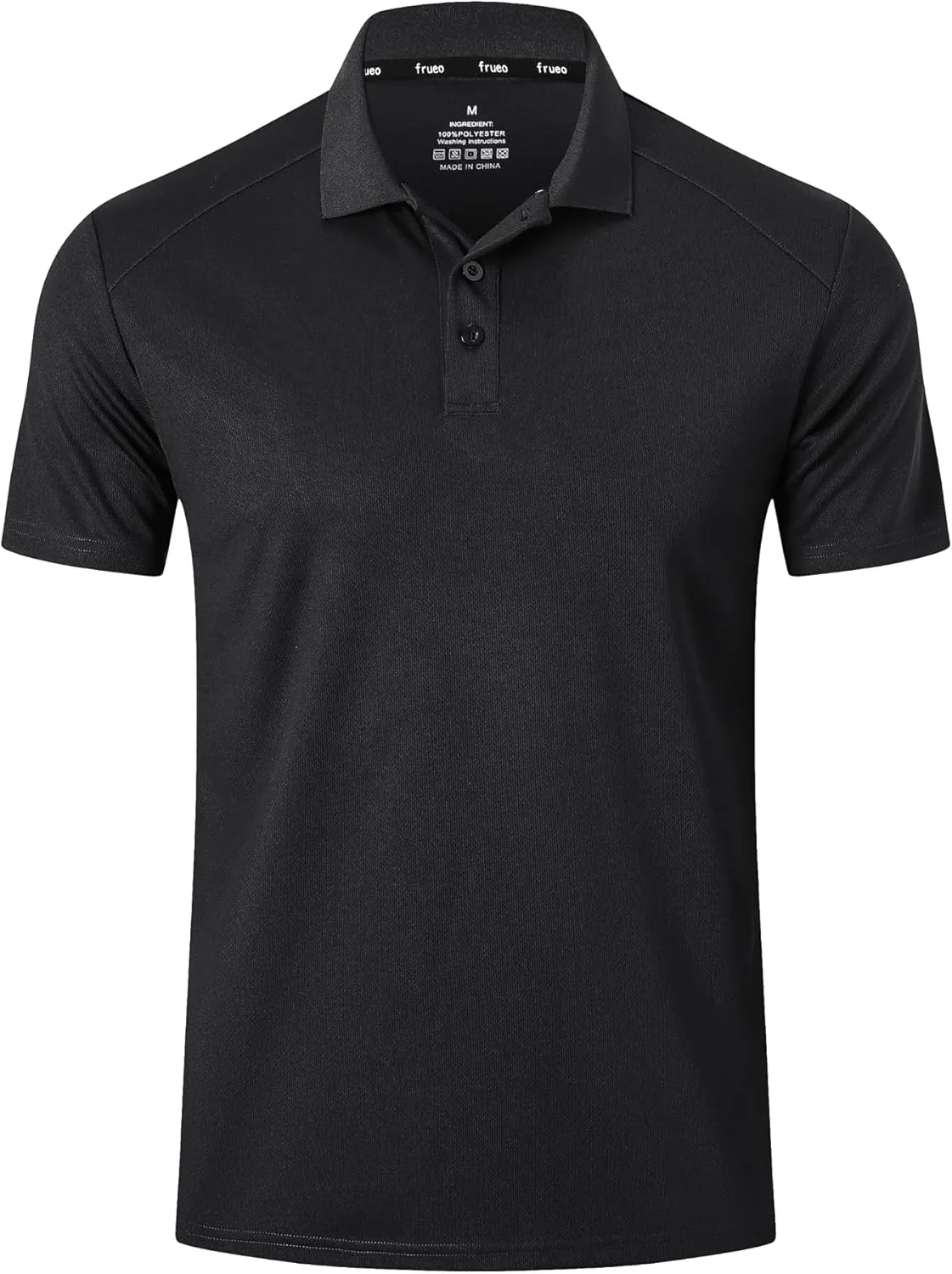 Mens 1/3 Pack Polo Shirt Moisture Wicking Dry Fit Performance Athletic Short Sleeve Golf Shirt
