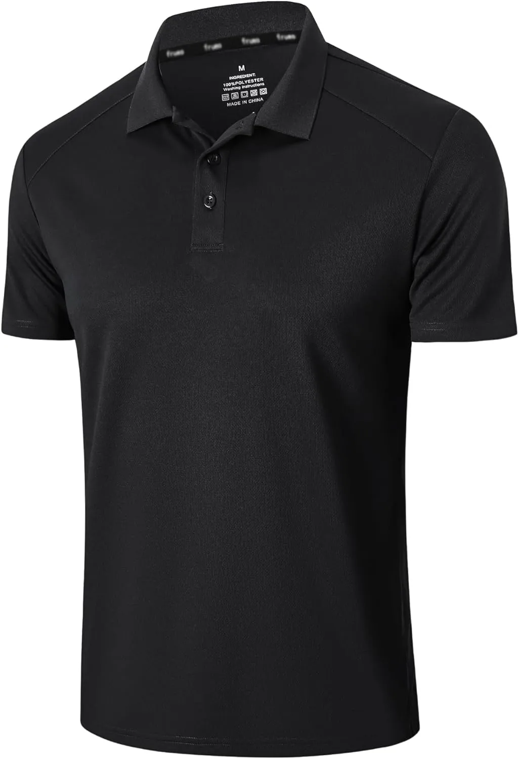 Mens 1/3 Pack Polo Shirt Moisture Wicking Dry Fit Performance Athletic Short Sleeve Golf Shirt