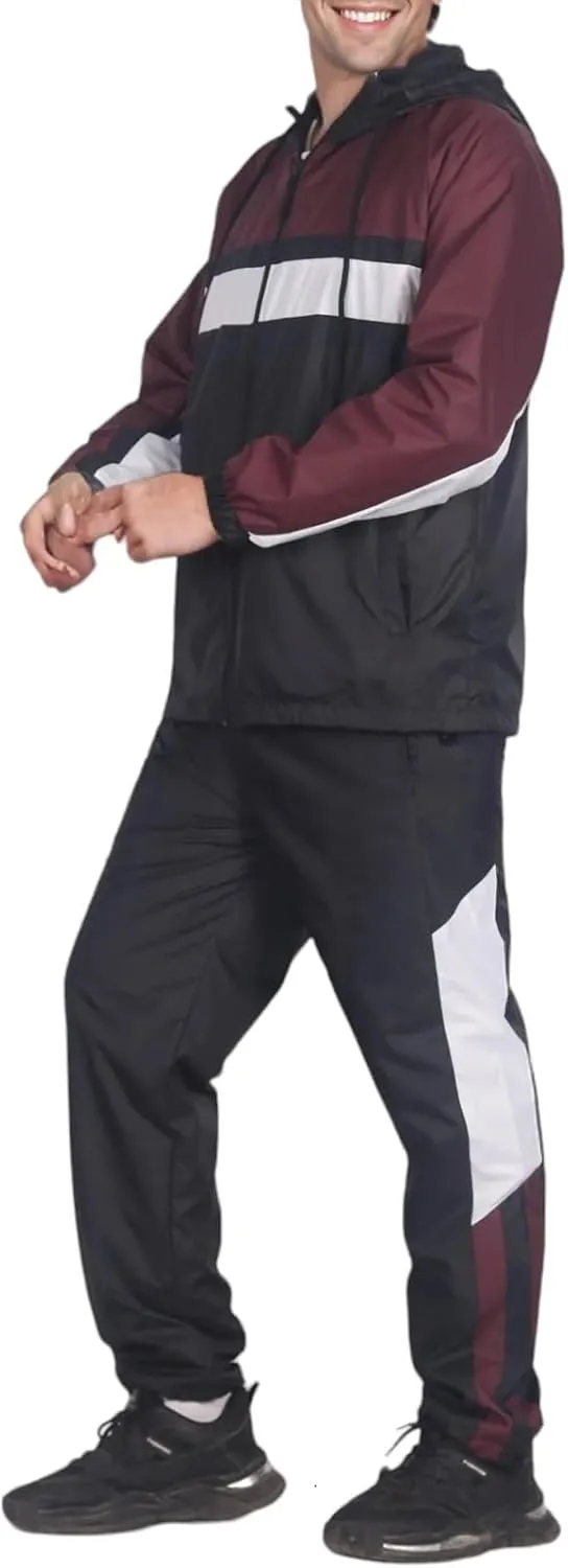 Mens Active 2-Piece Ridge Windbreaker Tracksuit Matching Set