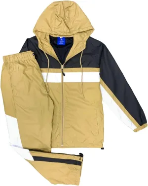 Mens Active 2-Piece Ridge Windbreaker Tracksuit Matching Set