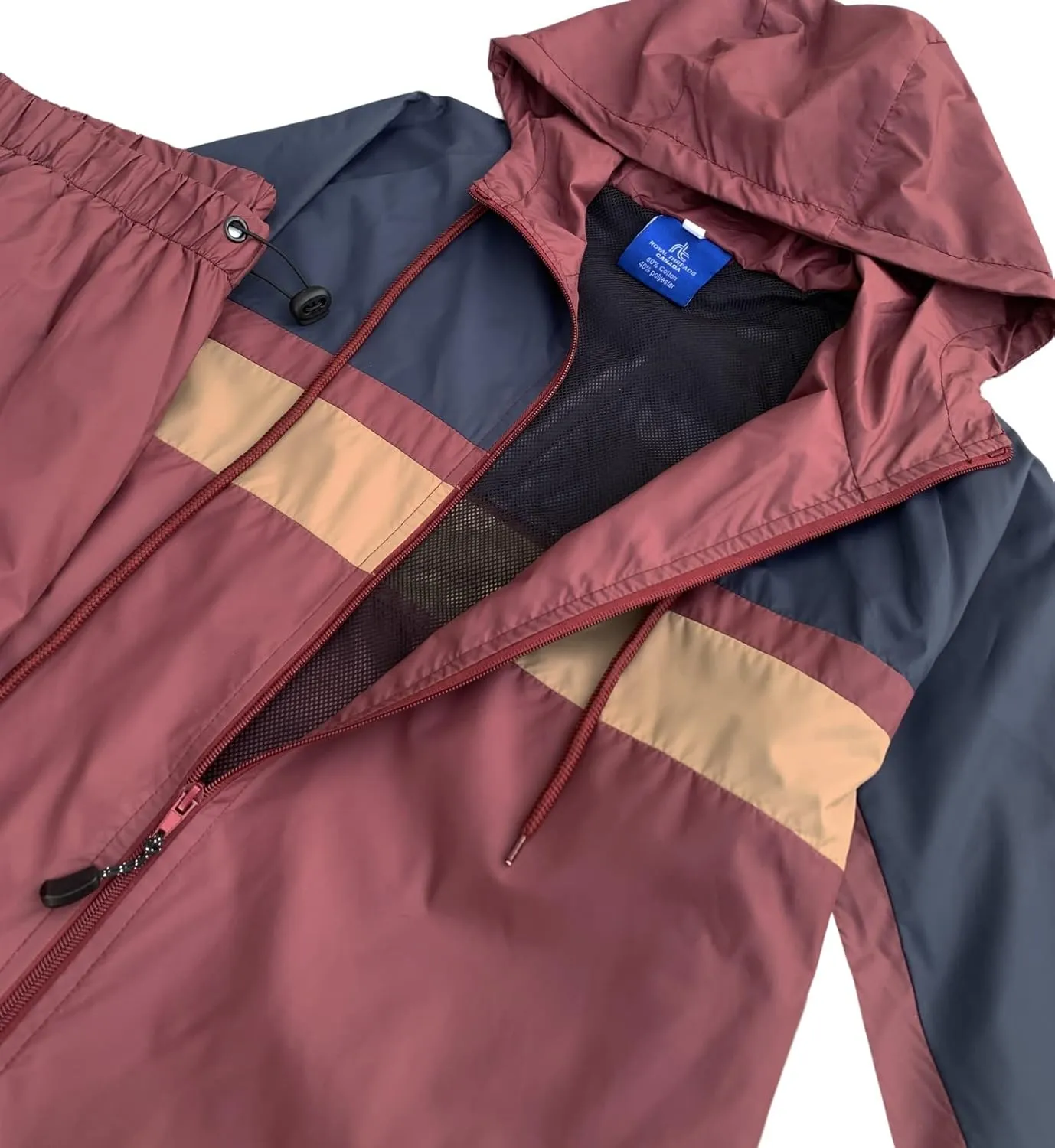 Mens Active 2-Piece Ridge Windbreaker Tracksuit Matching Set