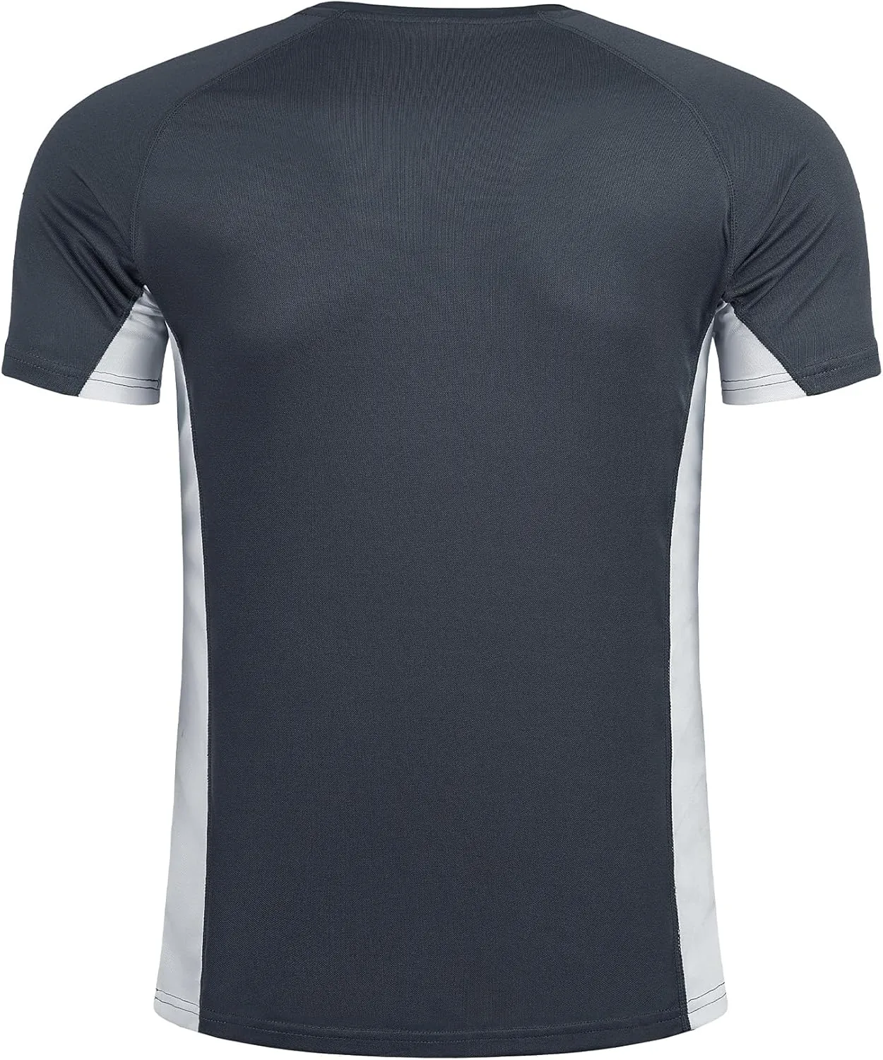 Mens Big and Tall Swim Shirt Sun Protection UPF 50  Rash Guard Quick Dry T-Shirt