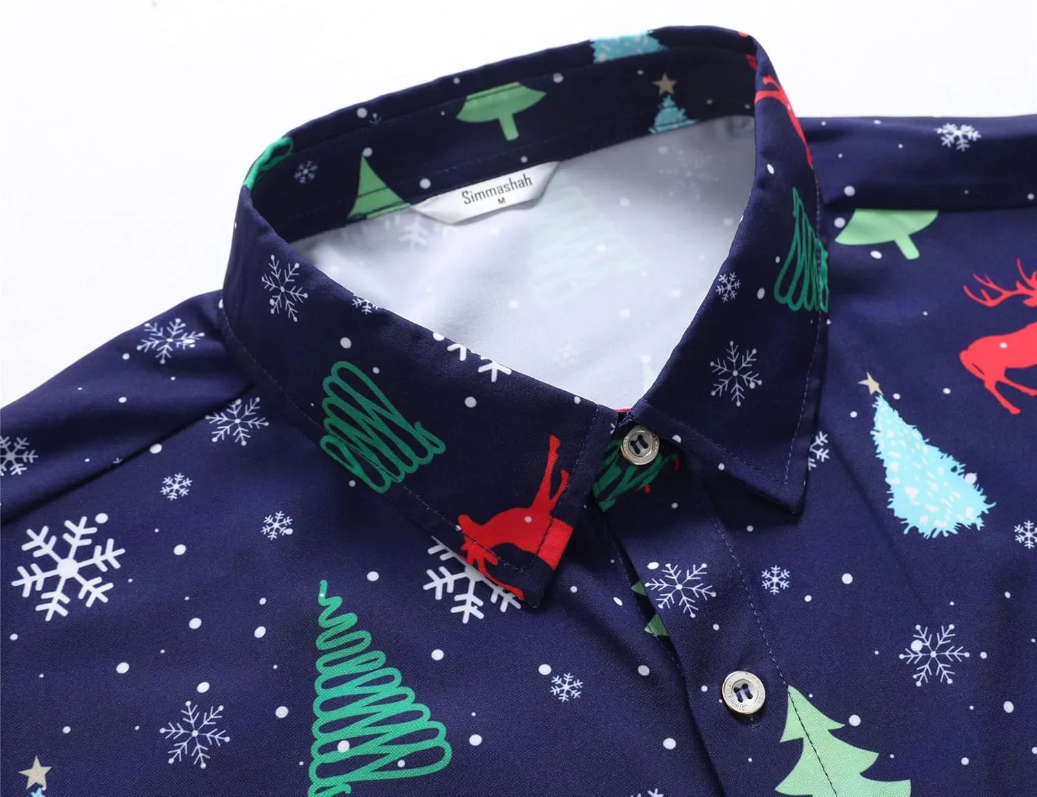 Mens Hawaiian Shirt, Short Sleeves Button Down Beach Clothing, Unisex Summer Flamingos Casual Aloha Floral Shirts