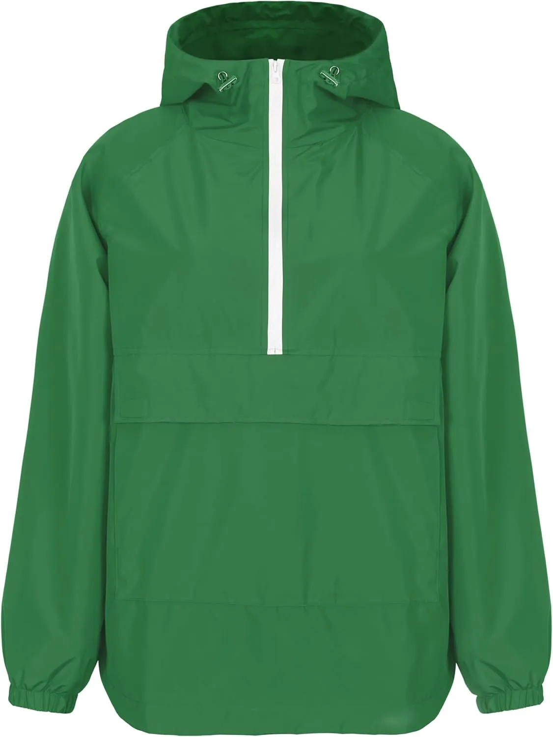 PESION Womens Packable Waterproof Raincoat Lightweight Rain Jacket, Running Cycling Hiking Windbreaker Pullover Jackets