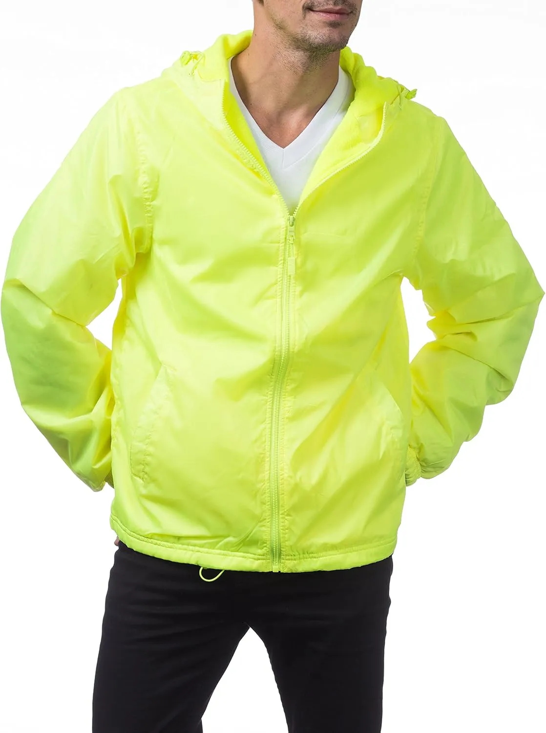 Pro Club Fleece Lined Windbreaker Jacket