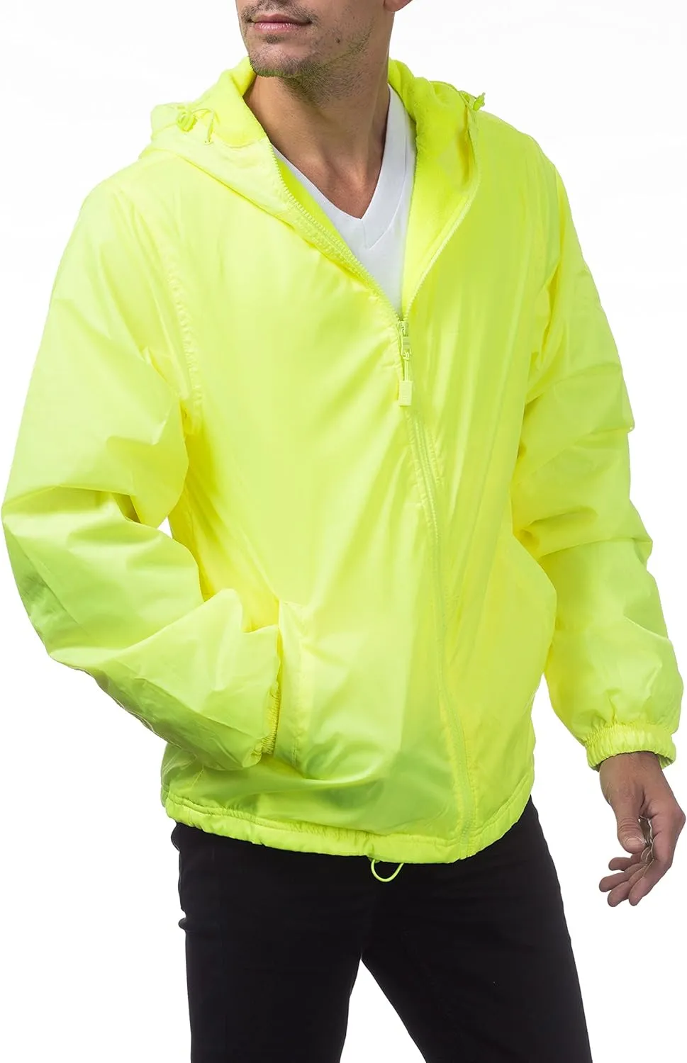 Pro Club Fleece Lined Windbreaker Jacket
