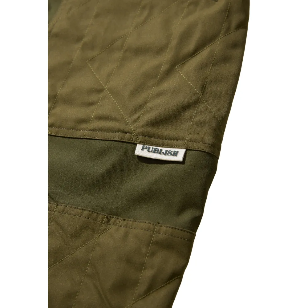 PUBLISH PBYPB PATCH WIDE SHORTS-AMY GREEN