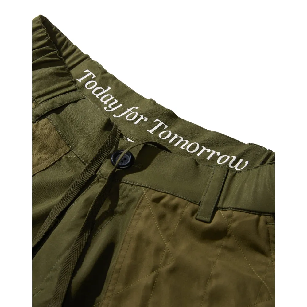 PUBLISH PBYPB PATCH WIDE SHORTS-AMY GREEN