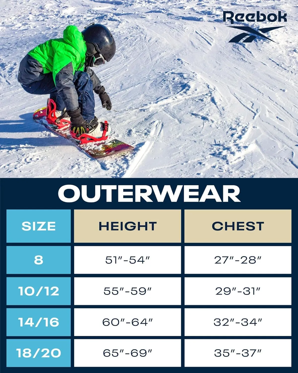 Reebok Boys' Jacket - Youth Lightweight Weather Resistant Softshell Coat - Kids' Outerwear Windbreaker Coat for Boys (8-20)