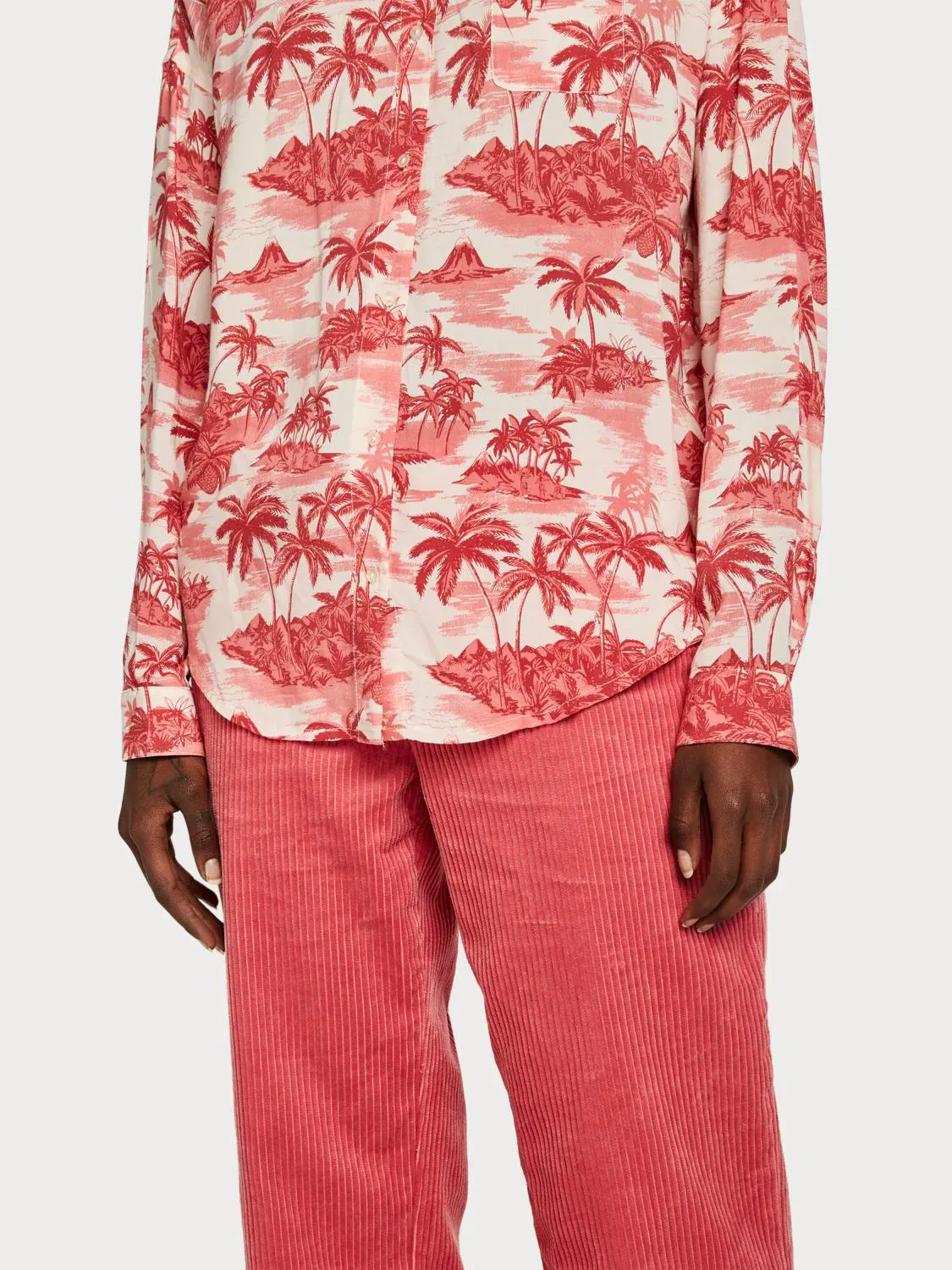 Tropical Print Shirt