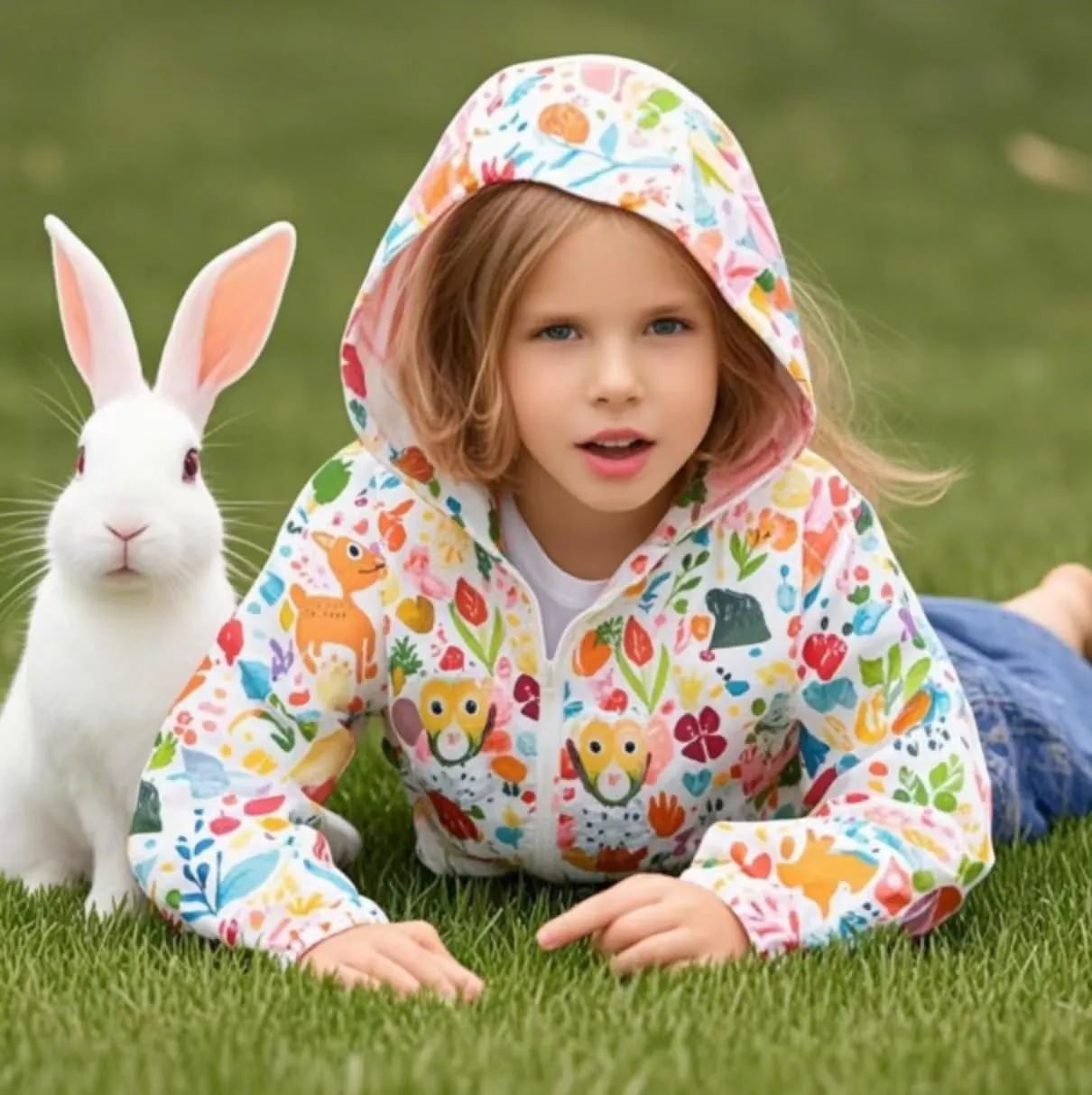 TUIJI Toddler Jacket Hooded Trench Lightweight Windbreaker