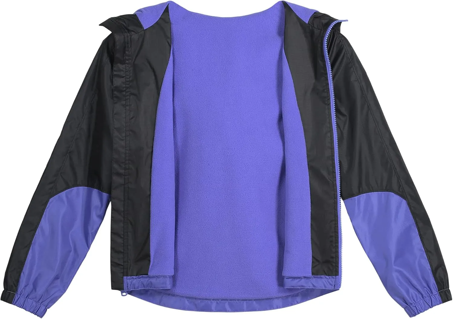 Under Armour Girls' Windbreaker, Zip-up Jacket, Water Repellent and Windproof