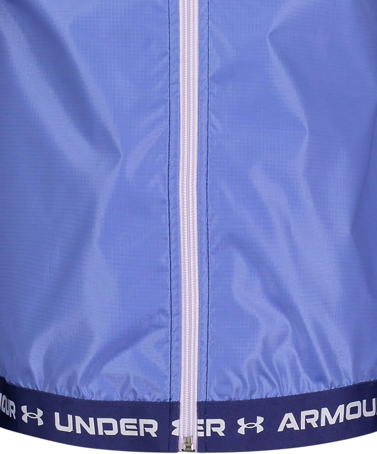 Under Armour Girls' Windbreaker, Zip-up Jacket, Water Repellent and Windproof