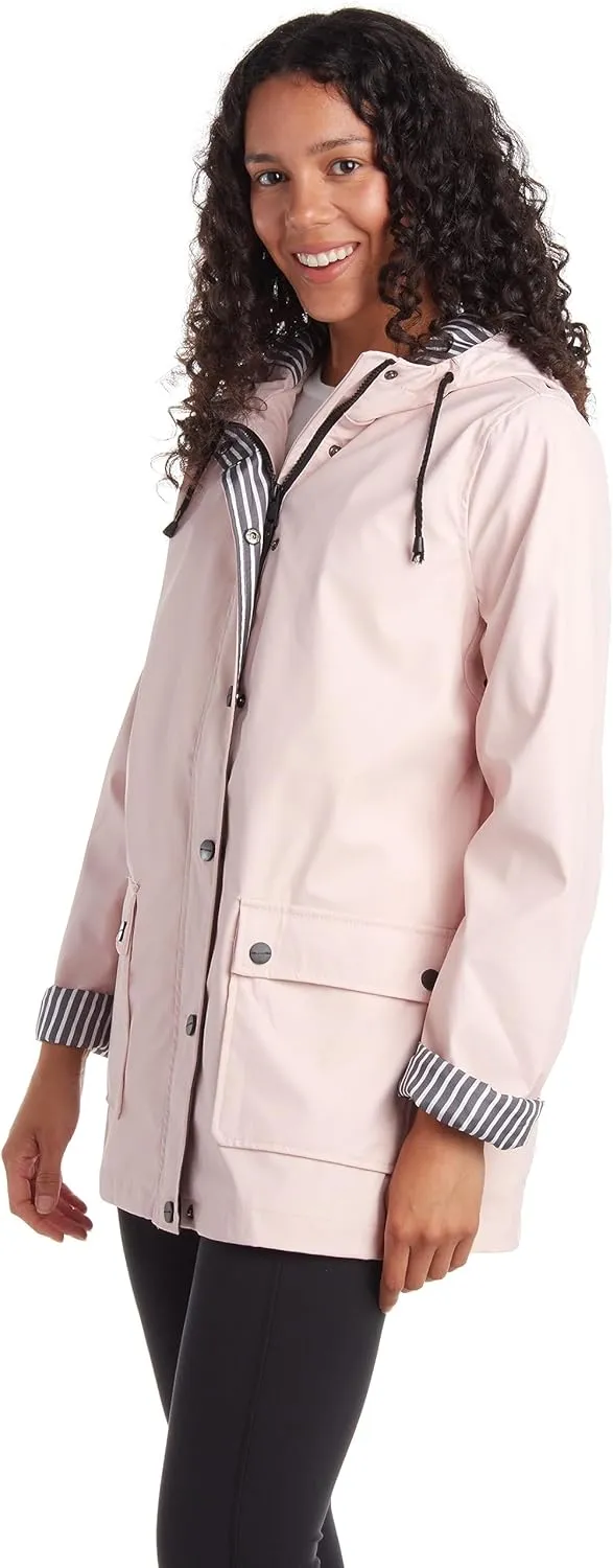 URBAN REPUBLIC Rain Jacket Women - Lightweight Waterproof Windbreaker for Women (S-3XL)